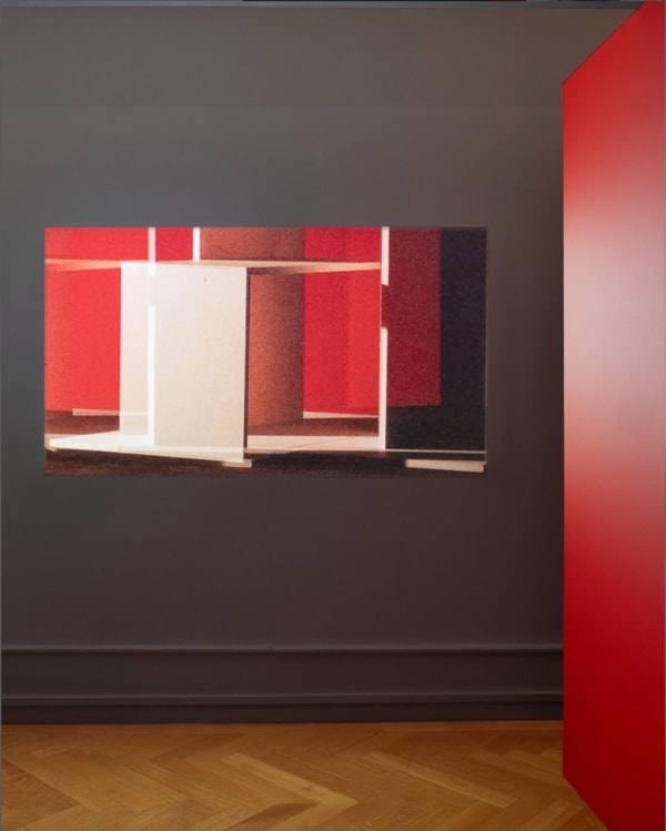 Installation view, Shirana Shahbazi, Société des Arts, Geneva, Switzerland, 2025 Photo credit: Greg Clément