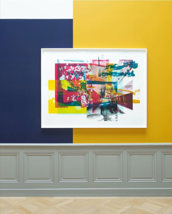 Installation view, Shirana Shahbazi, Société des Arts, Geneva, Switzerland, 2025 Photo credit: Greg Clément