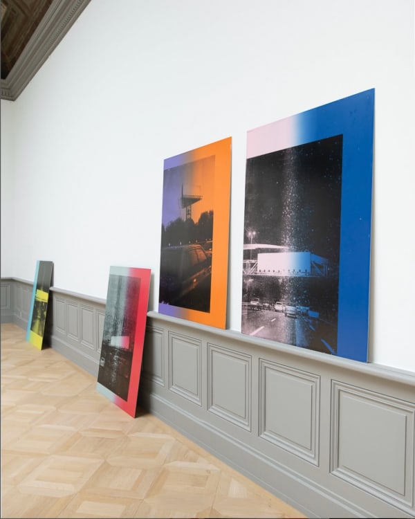 Installation view, Shirana Shahbazi, Société des Arts, Geneva, Switzerland, 2025 Photo credit: Greg Clément