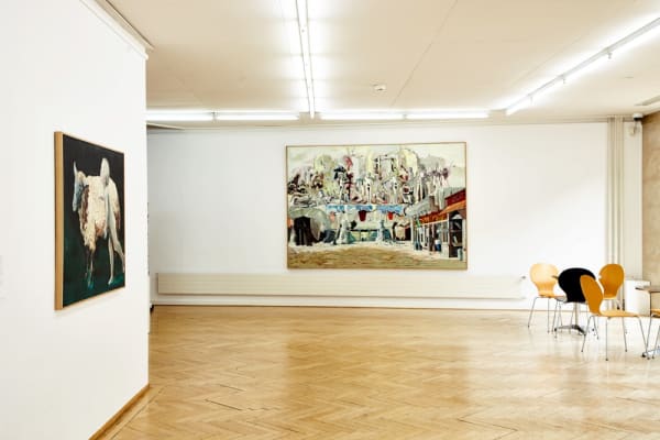 Installation view, Marc-Antoine Fehr: Renaissance, Kunstmuseum Olten, Olten, Switzerland, 2018