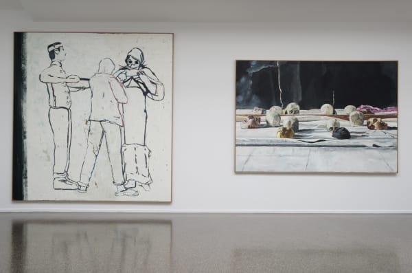 Installation view, Marc-Antoine Fehr: Point de fuite, Centre Culturel Suisse, Paris, France, 2015