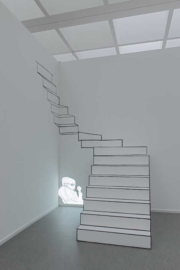 Installation view, Zilla Leutenegger: Ring My Bell, Pinakothek der Moderne, Munich, Germany, 2015