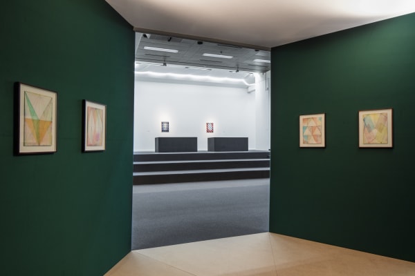 Installation view, Bernd Ribbeck, Wilhelm-Hack-Museum, Ludwigshafen, Germany, 2016