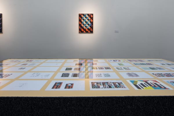 Installation view, Bernd Ribbeck, Wilhelm-Hack-Museum, Ludwigshafen, Germany, 2016