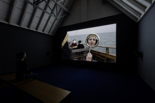 Installation view, Javier Telléz: Das Narrenschiff, Kunstmuseum Thurgau, Kartause Ittingen, Warth, Switzerland, 2022-2023