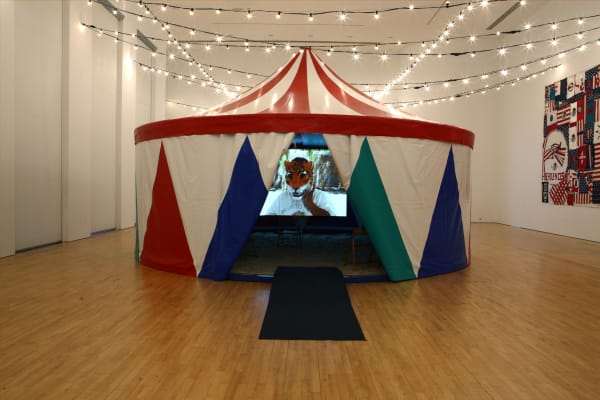 Installation view, Javier Telléz: Praise of Folly, SMAK Stedelijk Museum voor Actuele Kunst, Ghent, Belgium, 2013-2014