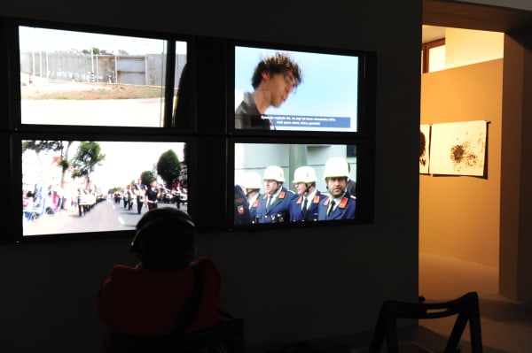Installation view, Artur Zmijewski: Working, CCA Warsaw Ujazdowski Castle, Warsaw, Poland, 2011-2012
