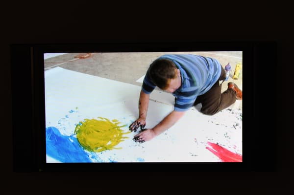 Installation view, Artur Zmijewski: Working, CCA Warsaw Ujazdowski Castle, Warsaw, Poland, 2011-2012