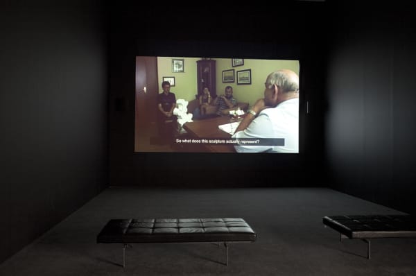 Installation view, Artur Zmijewski: Project 91, MoMA Museum of Modern Art, New York, US, 2008-2009