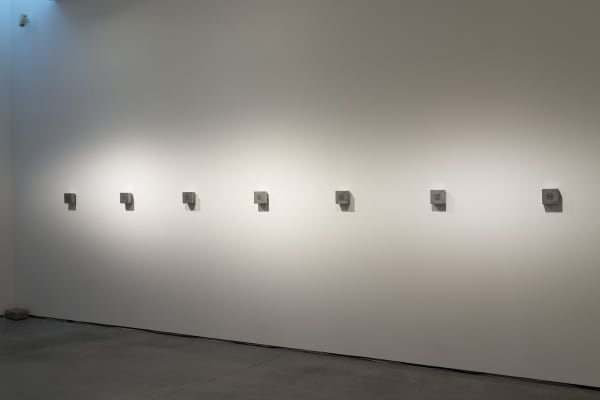 Installation view, Teresa Margolles: The Stone, Es Baluard, Palma de Mallorca, Spain, 2021