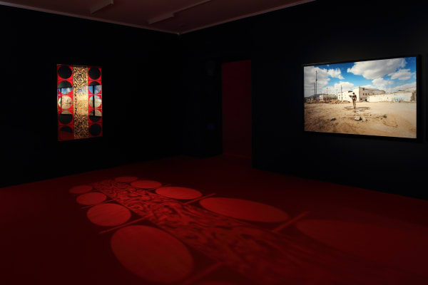 Installation view, Teresa Margolles: En la Herida, Kunsthalle Krems, Krems, Austria, 2019-2020
