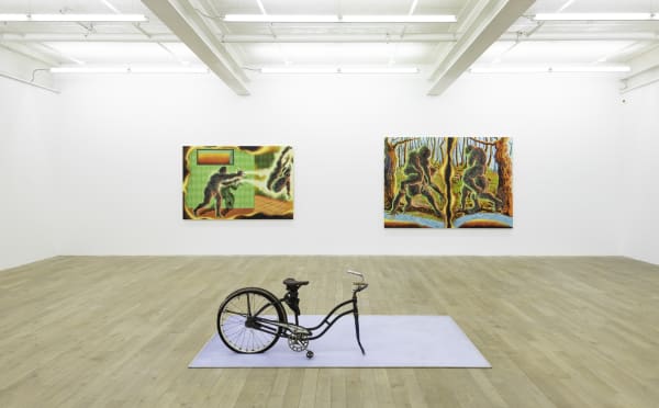Installation view, Group Show: The Other Side of the Mirror is Home, Galerie Peter Kilchmann, Zurich