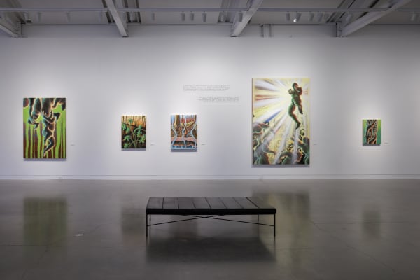 On view: "Living in Brilliant Suspension" by Didier William at ArtYard, Frenchtown, NJ, US