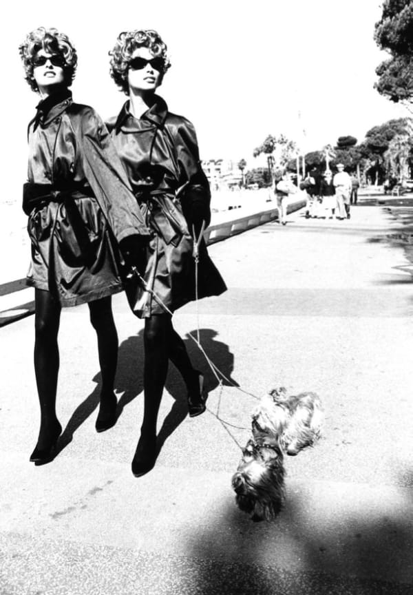 Ellen Von Unwerth, Dog Walkers, Cannes 1990