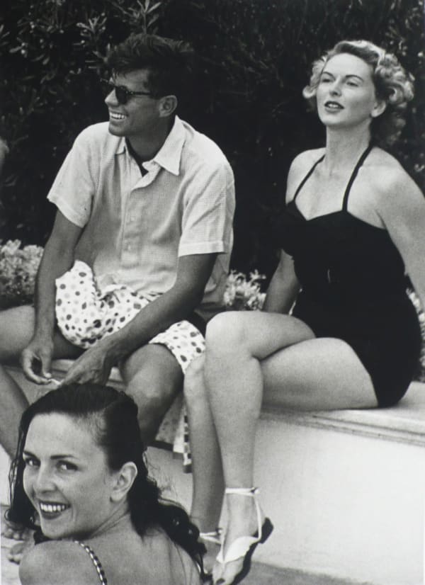 Jacques Henri Lartigue, John F. Kennedy at the house of André Dubonnet, Cape d’Antibes, August 1953