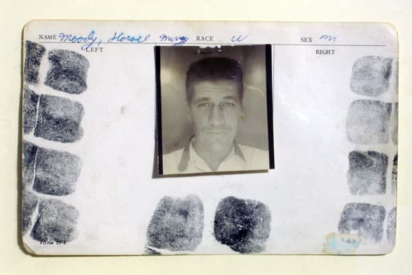 Anonymous, American police archive records - original photocard, 1961