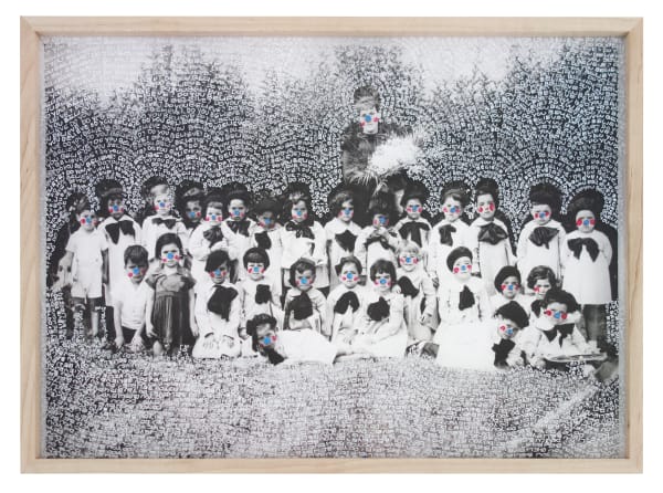 Eugenia Martinez, Little girls with blue nose, 2016