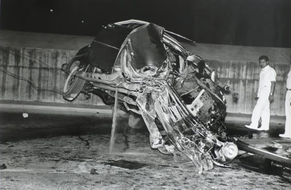 Enrique Metinides, Untitled c. 1950 (car wreckage)