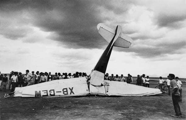 Enrique Metinides, Instructor and his student killed when engine failed , 1970