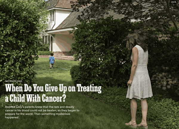 LUCAS FOGLIA STORY ON NEW YORK TIMES