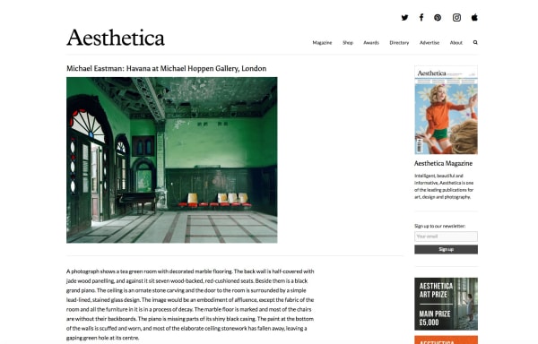 Michael Eastman: Havana at Michael Hoppen Gallery, London