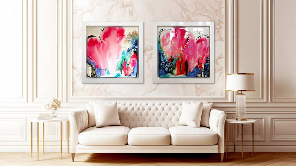 Danielle O'Connor Akiyama Heart of Hearts I | Heart of Hearts II