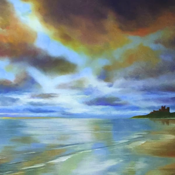 Big Sky Over Bamburgh Castle