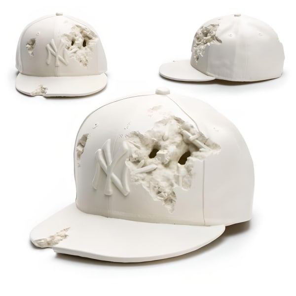 Daniel Arsham - Modern Artifact 001, NY Baseball Cap (2021)