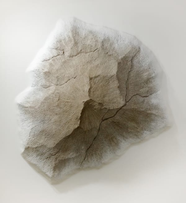 Taesoo Lee Throwing Stone 001 2022 Mixed Media Eps Poly Urea Paint On Stone Coat 160 X 168 X 30 5 Cm