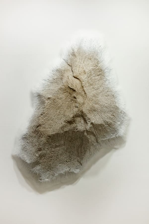 Taesoo Lee Throwing Stone 006 2022 Mixed Media Eps Poly Urea Paint On Stone Coat 114 X 80 X 21 5 Cm