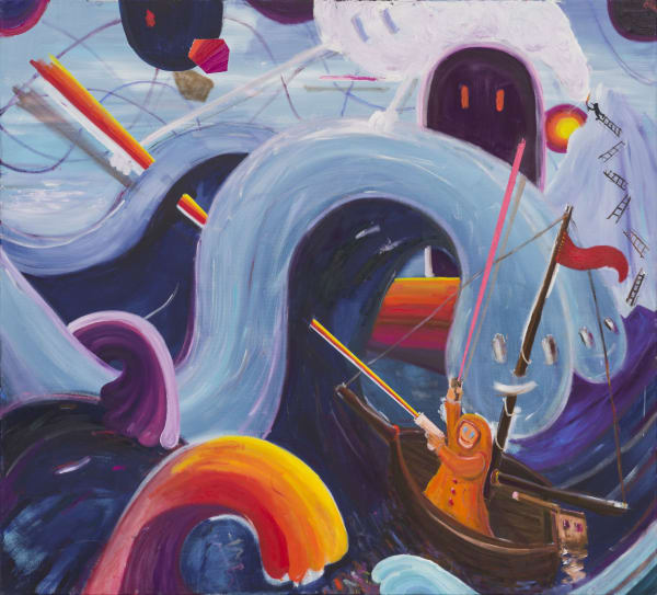 09 Philip Gr Zinger Frank Arthur Worsley 2022 Oil On Canvas 145 X 160 Cm