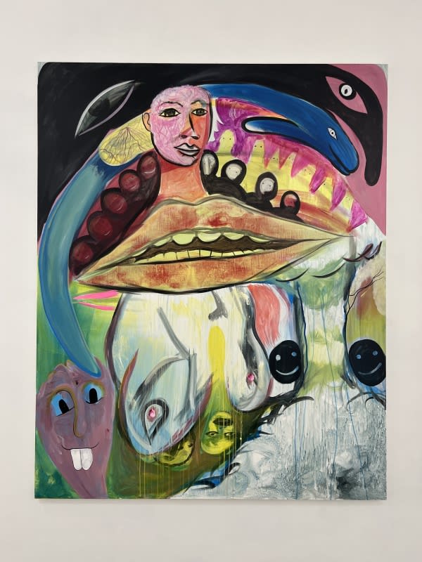 Let the children play, 2024, Dispersion, gouache, ink, watercolor and oil on canvas, 130 x 160 x 3 cm 출처 : 서울문화투데이(http://www.sctoday.co.kr)