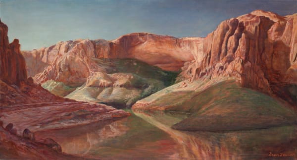 Dean Fausett, Peaceful Morning Near Camp, 1969