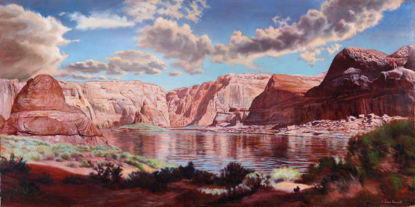 Dean Fausett, Early Morning at Hole in the Rock, 1969