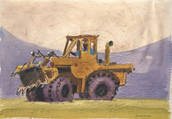 Joseph Hirsch, Construction at Soldier Creek #3, 1972