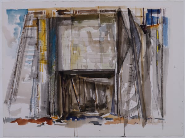 Lamar Dodd, No. 2 Coulee Construction, 1973