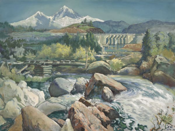 Xavier Gonzalez, Olympus Dam, 1970-1971