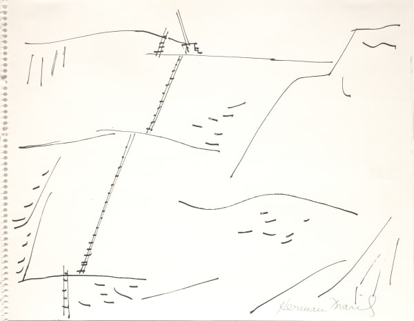 Herman Maril, Heron Dam Site, 1969