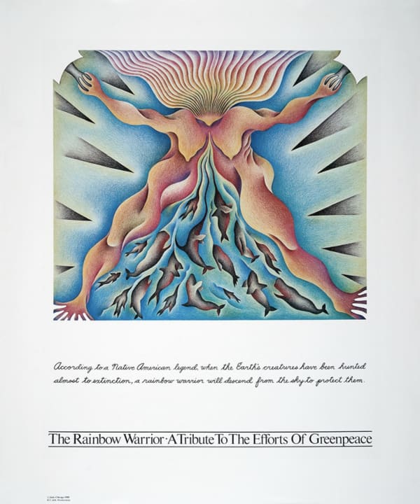 Judy Chicago, Rainbow Warrior, 1980