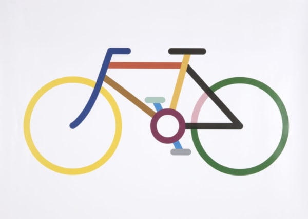 bike tube map Jeremy Deller