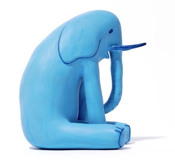 David Shrigley, I Must Rest My Rampage is Over Sculpture, 2022