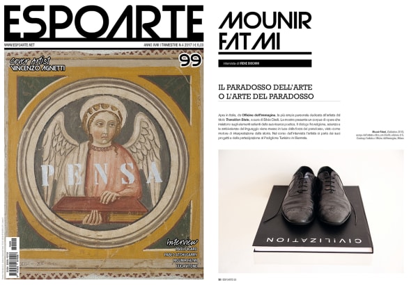 mounir fatmi, il paradosso dell'arte o l'arte del paradosso