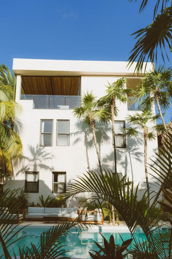 Casa Grande from across the pool