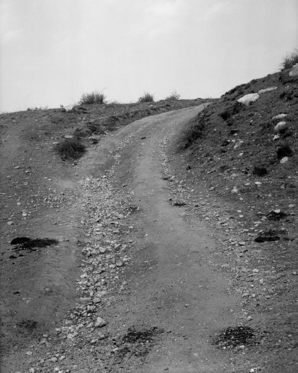 dirt road in the judean mountains