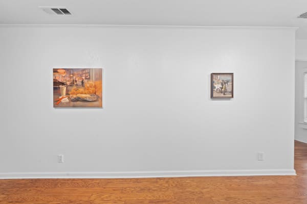 Installation view, Audrey Rodriguez: Tastes of Home, 2023. McLennon Pen Co. Gallery, Austin