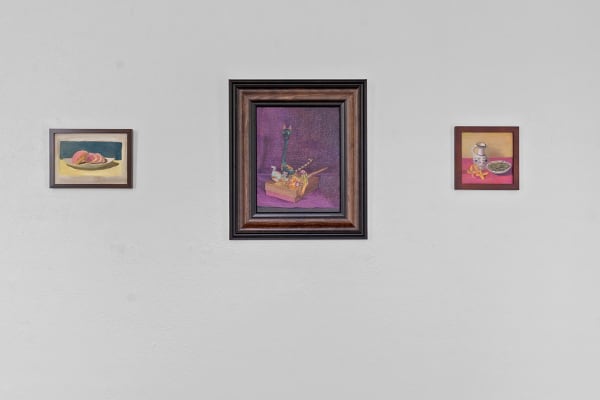 Installation view, Audrey Rodriguez: Tastes of Home, 2023. McLennon Pen Co. Gallery, Austin
