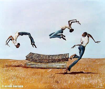 Ernie Barnes, Head Over Heels