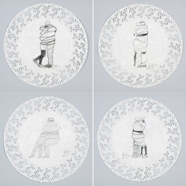 H-Mohamed Rachdi, From the series Les Rosaces du désir, 2011