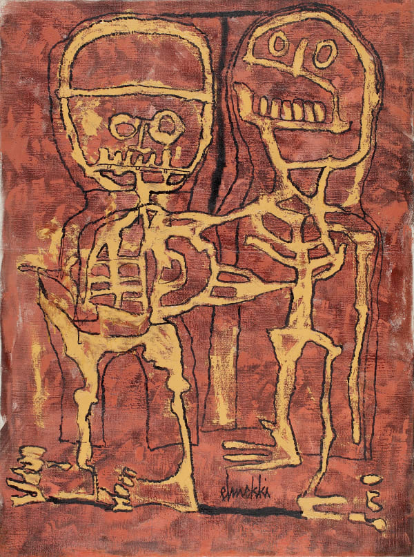 Hatim Elmekki, Les 2 amis, 1954