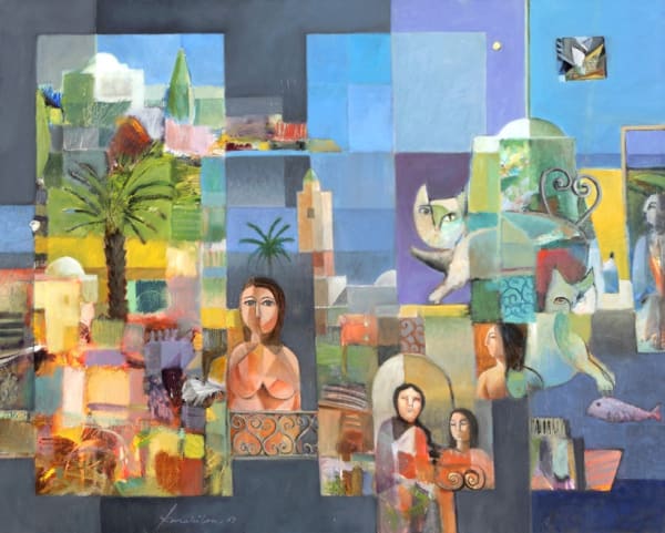 Halim Karabibene, Composition I, 2009